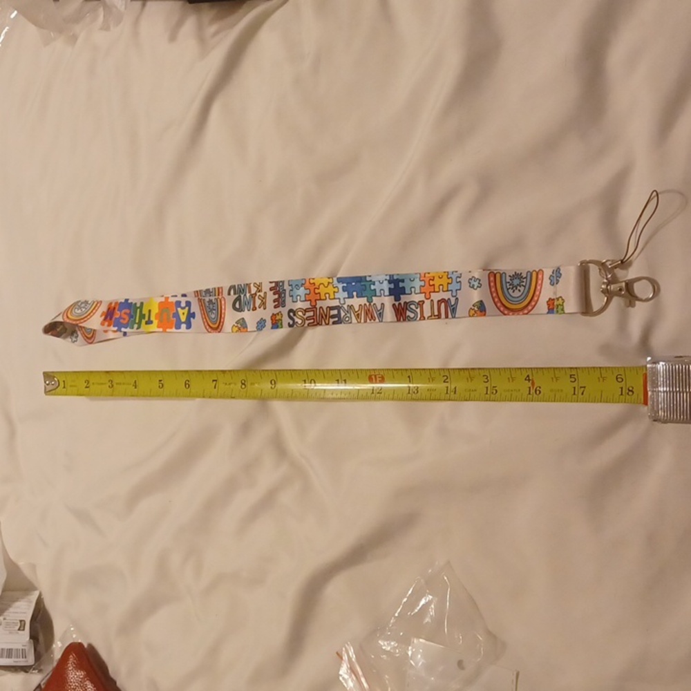 Nwt autism awareness lanyard